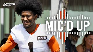 KC Concepcion Mic'd Up: Training Camp