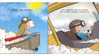 I am Amelia Earhart by Brad Meltzer storybook for kids about hero adventurer