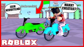 UZ MUSÍME POUŽÍVAT CHEATY...😅 Roblox Obby But You're on a Bike w/@Makousek