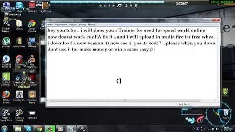 Need for speed world trainer