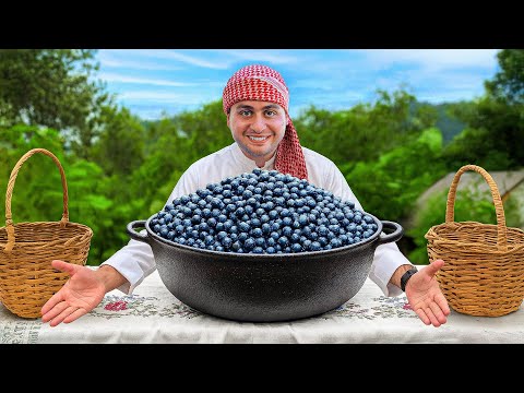 مربى التوت الأزرق وطريقة حفظه لسنوات