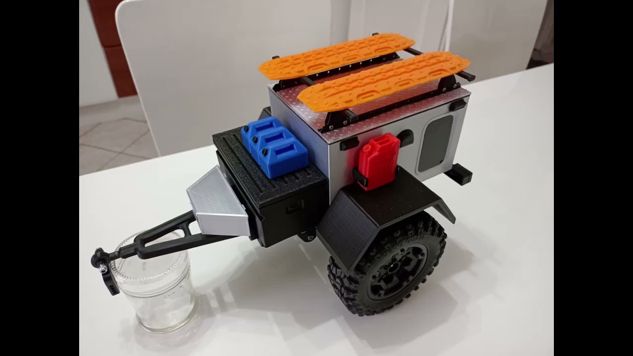 RC 1/10 Remorque Scale Crawler kit 3D Traxxas Axial