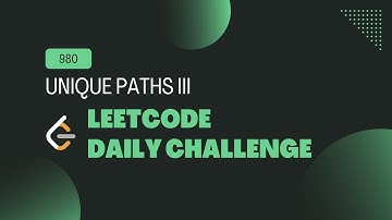 980. Unique Paths III | Recursion and Backtracking | Solution in C++ | Leetcode Daily Challenge