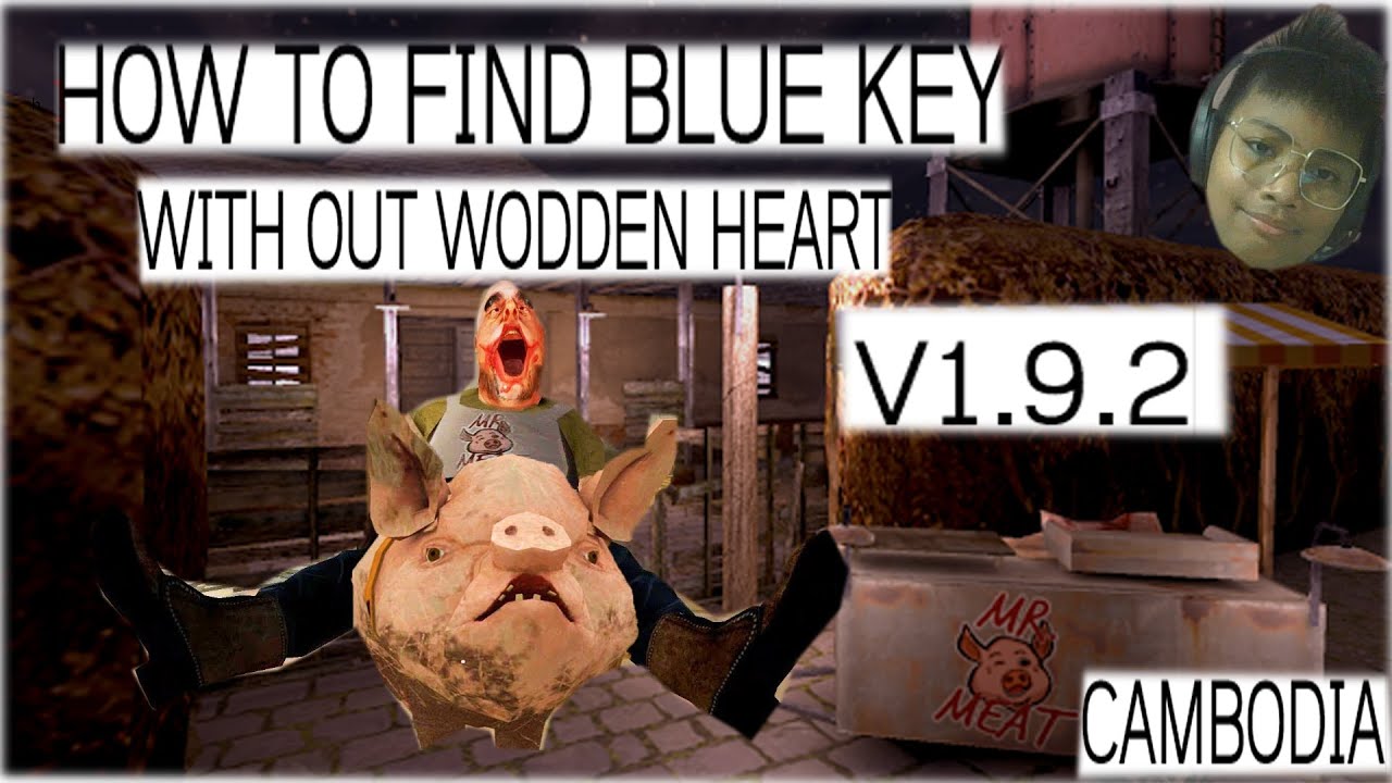 How to Find Blue Key Without Wooden Heart On Mr meat Game V1. 9. 2😍🥰