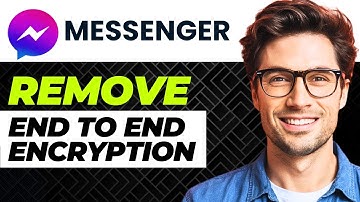 How to Remove End to End Encryption on Messenger (Easy Tutorial) 2024