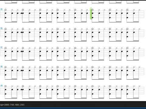Repeat, I Repeat, Repeat + Folly + Drum only + Drum tab