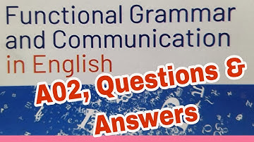 Calicut University 1st Sem English A02 Functional Grammar Unit4 SENTENCES Lec6  @Capt Binoy Varakil