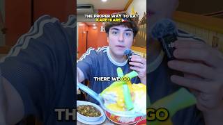 🇵🇭😳 This is the RIGHT way to eat KARE-KARE! 🍲