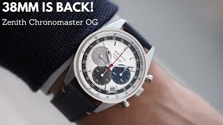 This Chronograph Packs a PUNCH! | Zenith Chronomaster Original is BACK in 38mm!