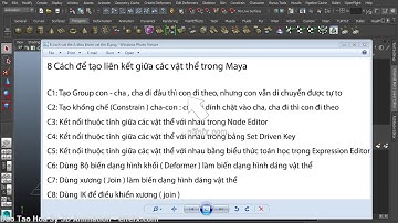 Hướng dẫn Rigging Cơ bản trong Maya   Bài 1   phần 2