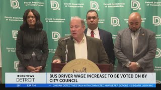 Detroit bus drivers to get increase in pay bonuses for good attendance