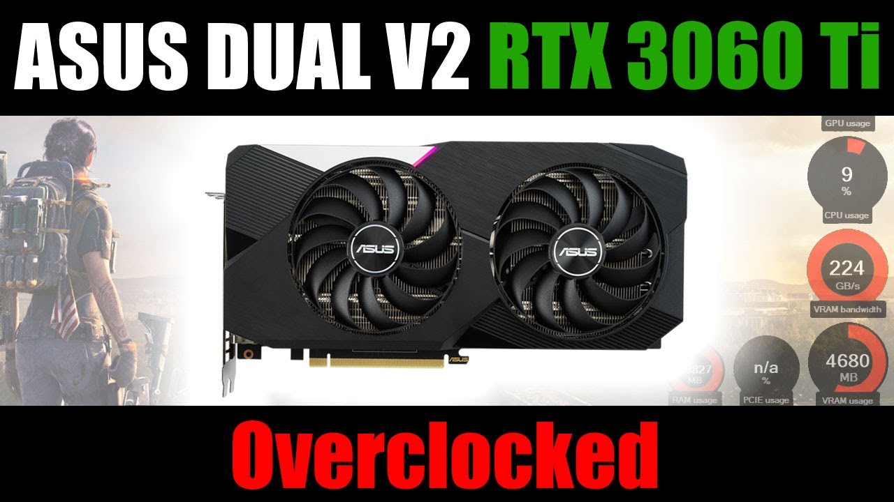 Asus DUAL RTX 3060 Ti O8G V2 | Overclocked - YouTube