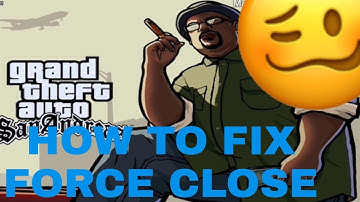 HOW TO FIX FORCE CLOSE (FC) / CRASH