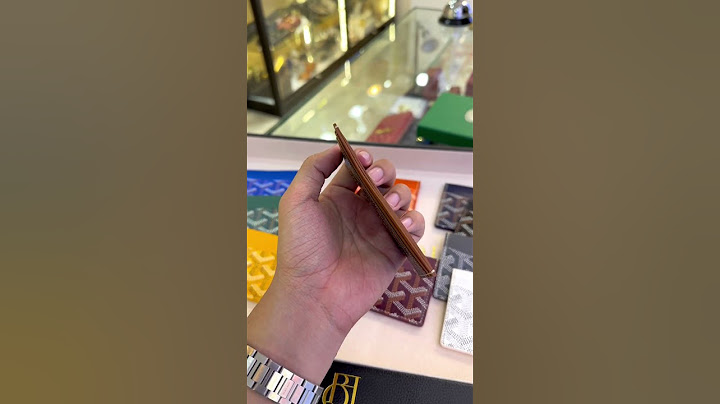 Card Slot Goyard สีไหนถูกใจใครบ้างครับ? #brandname #รีวิว #ป้ายยา #unbox #ตัวแม่ #กระเป๋าผู้หญิง