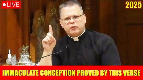 Fr. Chris Alar 🔴 The Immaculate Conception Explained: The One Bible Verse Most Catholics Miss