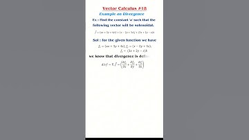 Vector Calculus-18 ||Example on Divergence ||gradient||Vector Analysis ||vector algebra|| curl