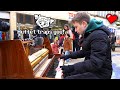 I played SPIDER DANCE (undertale) on piano in public