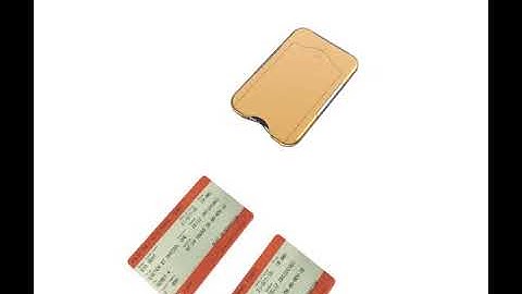 RFIDsecur™ Wallet with Active Alert 2 contactless cards and tickets