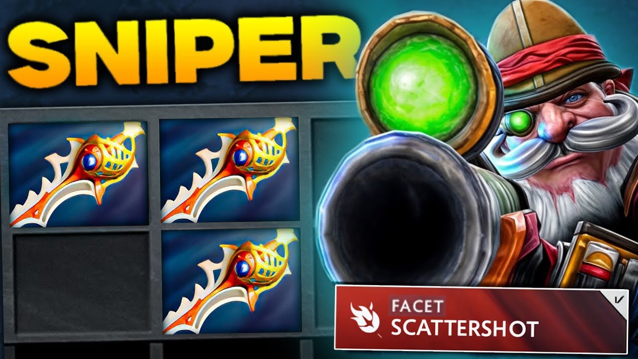 Sniper in 7.39d Patch🔥🔥Safelane Solo Carry 67Kills Free Hit Burst x3 Divine Rapier Dota 2