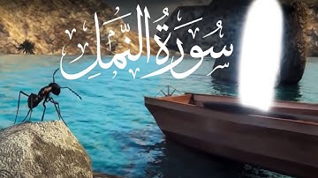 سورة النمل كاملة تلاوة ستريح أعصابك وقلبك ❤️سبحان من رزقه هذا الصوتSurah An-Naml