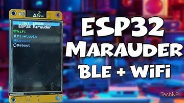 ESP32 Marauder build CYD ||TechNP||  #ESP32 #CYD 