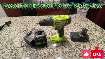 Ryobi P215K Cordless Drill Driver Kit - The Best Cordless Drill Ever?