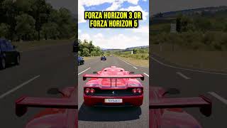 Which Forza Game is BETTER Forza Horizon 3 or Forza Horizon 5?