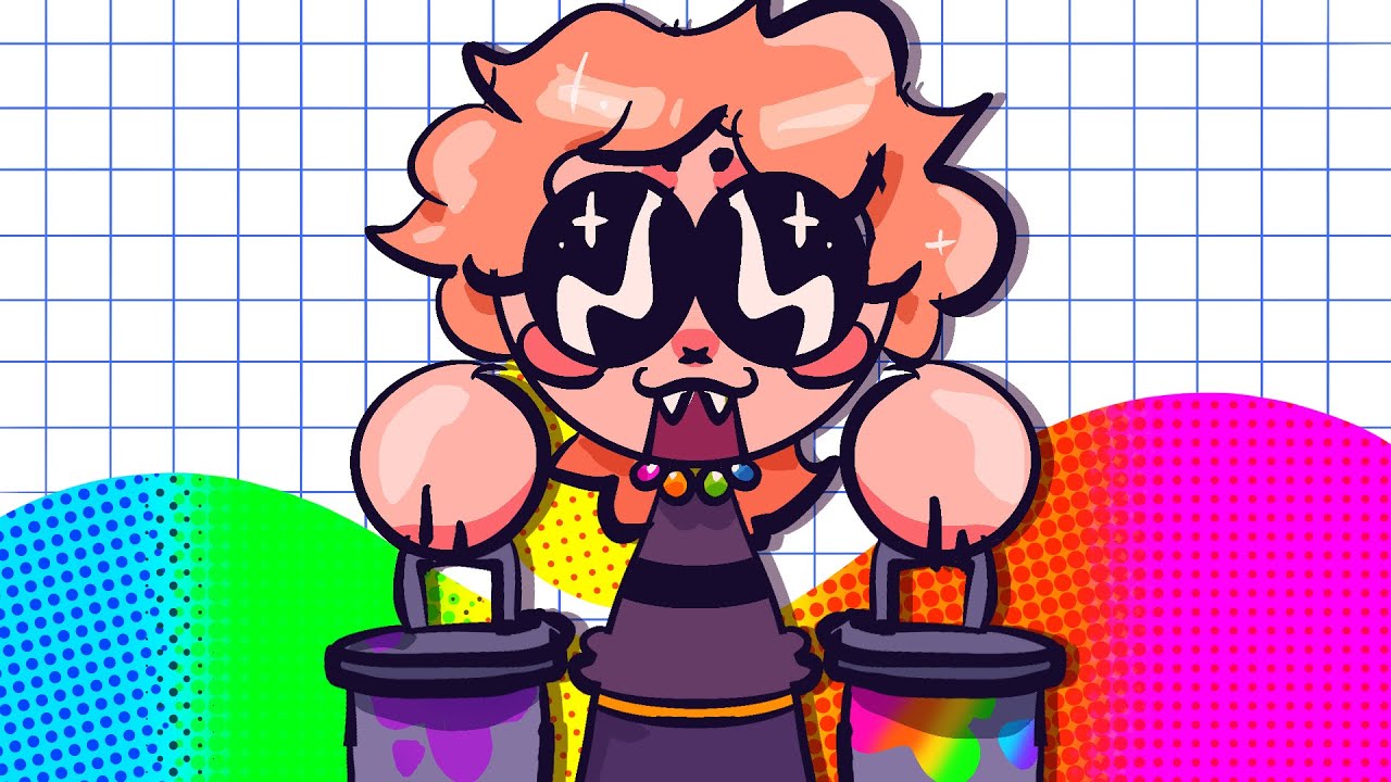 Ocs based off of my favorite colors! 🌈💜 - YouTube