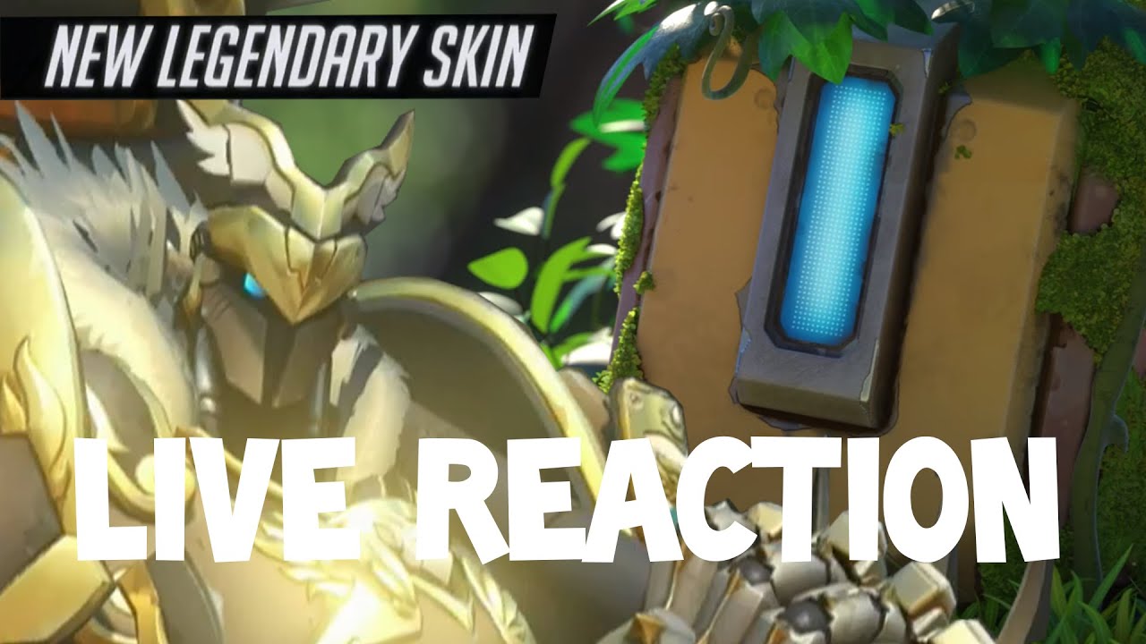 The Last Bastion LIVE REACTION, New Reinhardt Skin, New map, Overwatch Gamescom 2k16