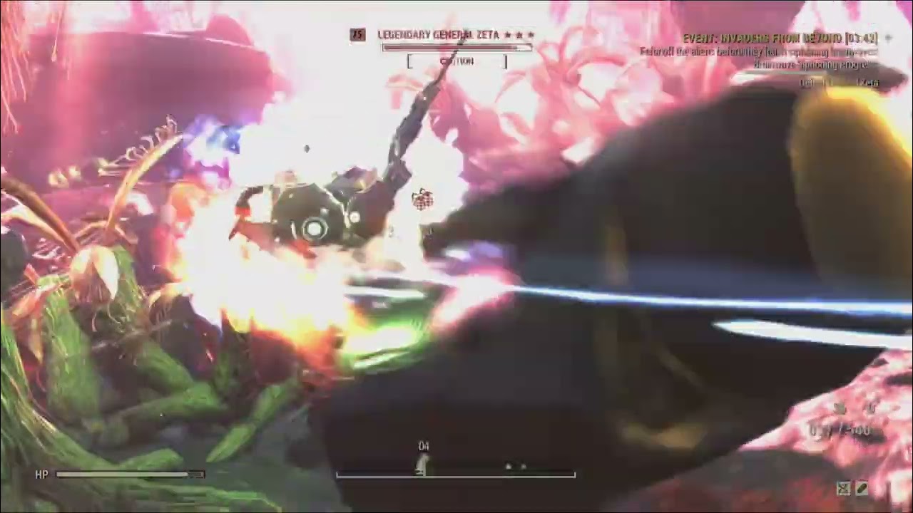 Fallout 76: Someone dropped a virtibot on General Zeta