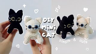 ♡ Crochet Cat Tutorial | Simple & Cute ♡