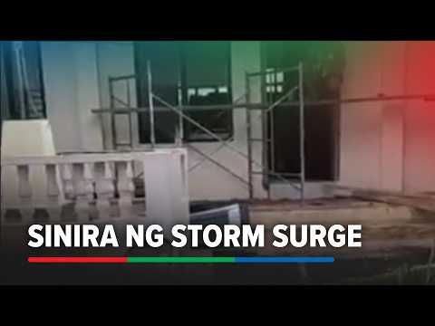 Paaralan sa Gonzaga, Cagayan napinsala ng daluyong