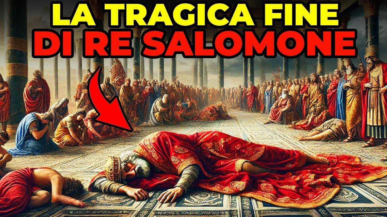 La tragica fine del re Salomone: il re che osò sfidare Dio e perse tutto!