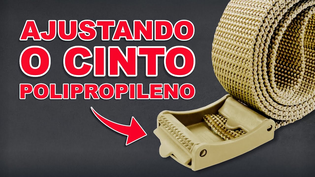 Dica: como vestir o Cinto Polipropileno Bélica?