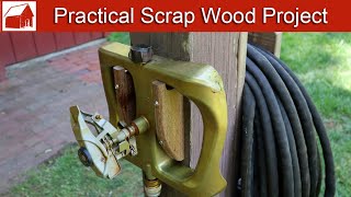 Make a Sprinkler Holder, Practical Scrap Wood Project