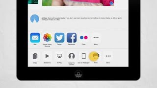 Epson Apple Airprint Printing From Your Apple Device Youtube