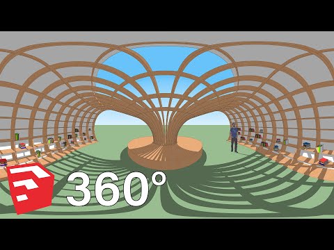 Make Spherical 360° Panorama from SketchUp 2020 Scenes