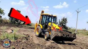JCB backhoe से खेत लेवल कैसे होता है😱|How does Farm👨‍🌾land level from JCB @PramodsLife #youtuber