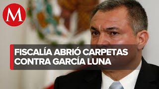 FGR abrió carpetas de investigación en contra de García Luna y otras personas, revela Monreal