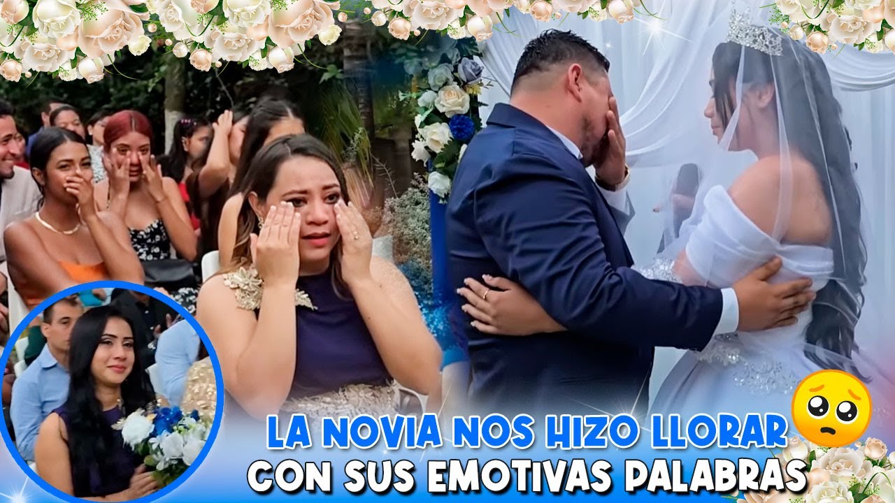ESTA ES LA NOVIA PERFECTA🥰, Nos hizo llorar con las lindas palabras que dedico a su pareja🥺💓