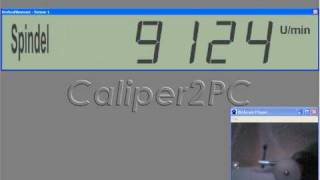Caliper2PC - Drehzahlmesser / Tachometer Caliper2PC - Drehzahlmesser / Tachometer