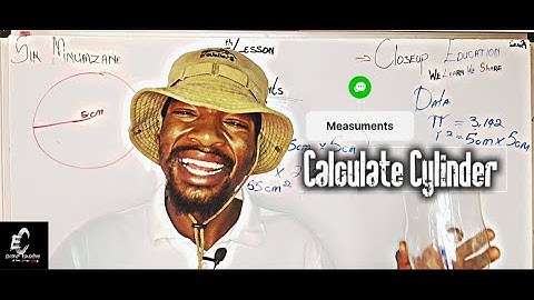 Circle Area to Cylinder Volume | Measurement Lesson Grade 12