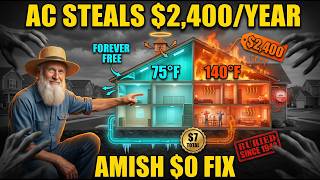 Your AC Is Stealing $2,400 a Year — The Amish Never Had One (The $0 System They Still Use)