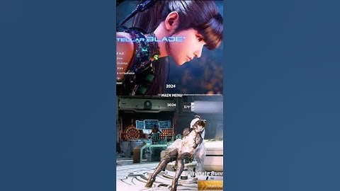 Main Menu Screen Stellar Blade or The First Descendant compare #shorts #stellarblade