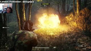 Trying not to get seen! mgs3 remake part 2
