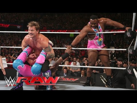 Chris Jericho & AJ Styles vs. The New Day - WWE Tag Team Championship Match: Raw, March 7, 2016