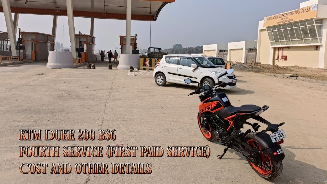KTM Duke 200 BS6 Fourth Service | First Paid Service | NKSS Vlogs