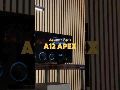Advance Paris A12 Apex - Hybridförstärkare med inbyggt RIAA och HDMI eARC