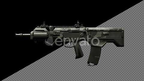 Rifle, Weapons, Guns On Alpha Channel Loops V3 | Motion Graphics - Envato elements