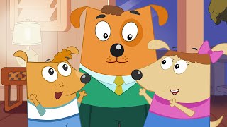The museum | DOG FAMILY | Kids Cartoon | Kids Movies